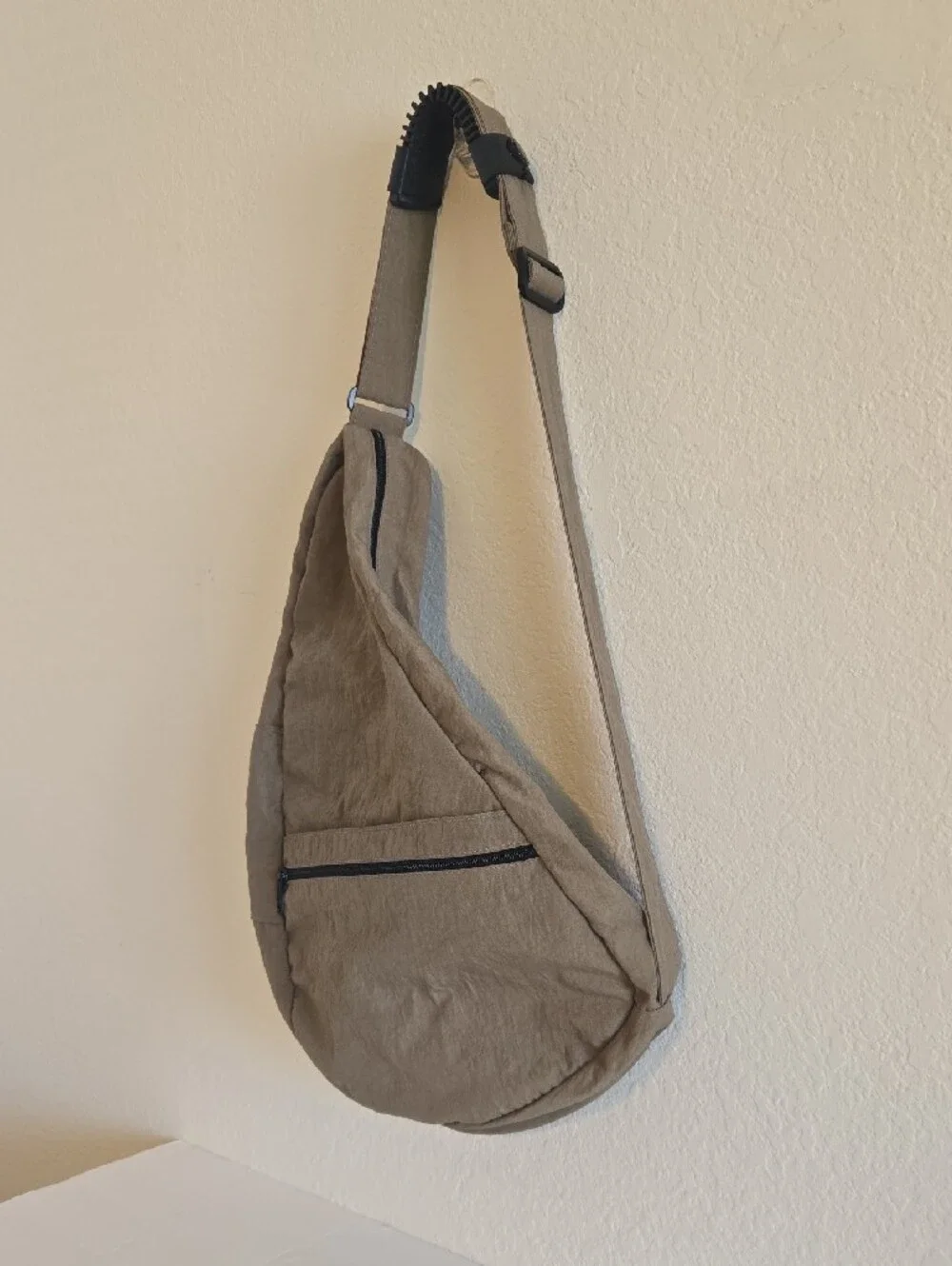 Ameribag Healthy Back Messenger Sling Bag - Taupe - OS